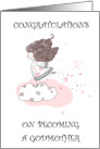 Congratulations on Becoming a Godmother card