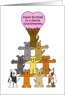 Happy Birthday Grandnephew Cartoon Dogs card