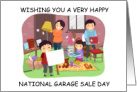 National Garage Sale Day August 13th card