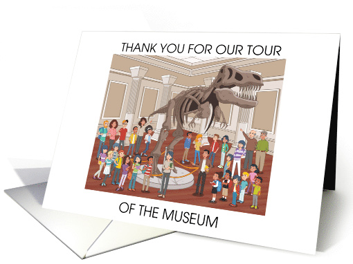 Thank You for Our Tour of the Museum card (1744952)