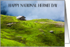 National Hermit Day October 29th Remote Home card