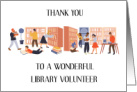 Thank You to Library Volunteer card