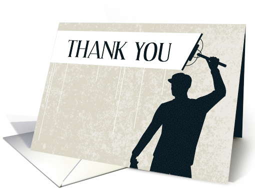 Thank You to Window Cleaner card (1755006)