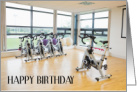 Happy Birthday to Indoor Cycling Instructor card
