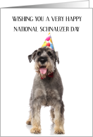 National Schnauzer Day September 25th card