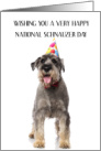 National Schnauzer Day September 25th card