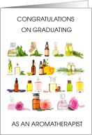 Congratulations on Graduating as an Aromatherpist card