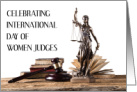 International Day of Women Judges March 10th card