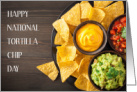 National Tortilla Chip Day February 24th card