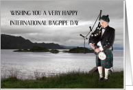International Bagpipe Day March 10th card