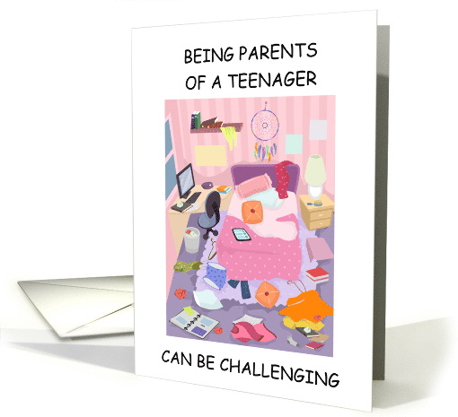 Encouragement and Support for Parents of a Teenager card (1763254)