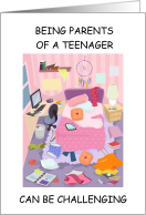 Encouragement and Support for Parents of a Teenager card