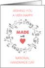 National Handmade Day April card