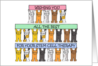 All the Best for Your Stem Cell Therpay Treatment card