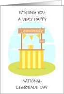 National Lemonade Day May Lemonade Stand card