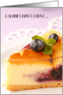 National Blueberry Cheesecake Day May 26th card