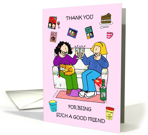 Thank You for Being Such a Good Friend card (1787744)