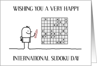 International Sudoku Day September card