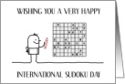 International Sudoku Day September card