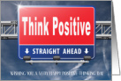 Positive Thinking Day September 13th card