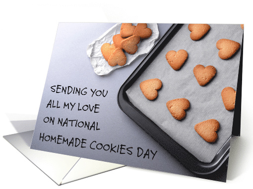 National Homemade Cookies Day October 1st card (1799196)