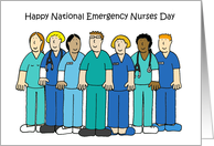 National Emergency Nurses Day October card