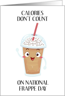 National Frappe Day October 7th card