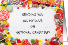 National Candy Day November 4th card