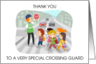 Thank You to Crossing Guard card