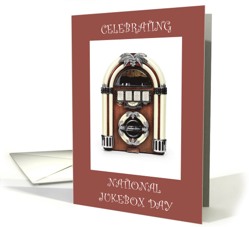 National Jukebox Day November 22nd card (1809748)