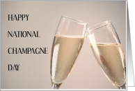 National Champagne Day December 31st card