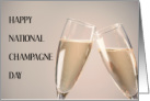 National Champagne Day December 31st card