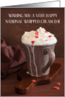 National Whipped Cream Day January 5th card