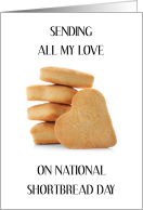 National Shortbread day January 6th card