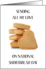 National Shortbread day January 6th card