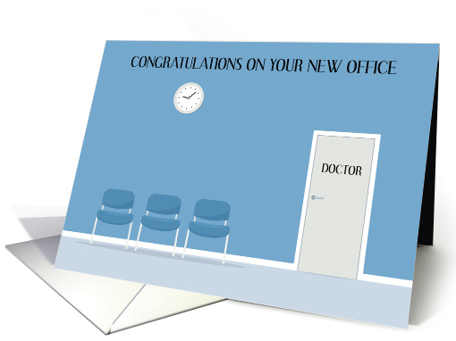 Congratulations on Your New Office Doctor card (1820386)