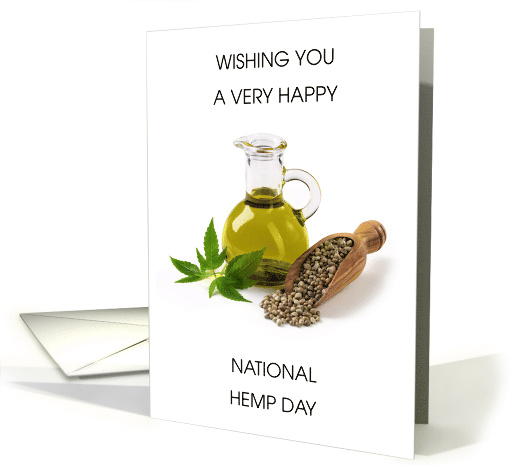 National Hemp Day February 4th card (1822926)