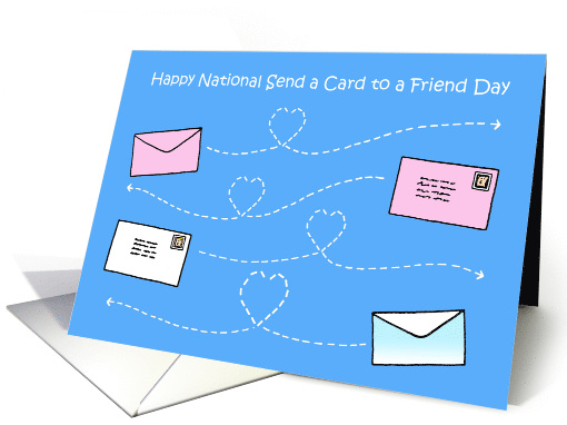 National Send a Card to a Friend Day February 7th card (1823552)