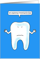National Toothache Day February 9th card