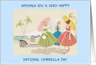 National Umbrella Day February 10th card