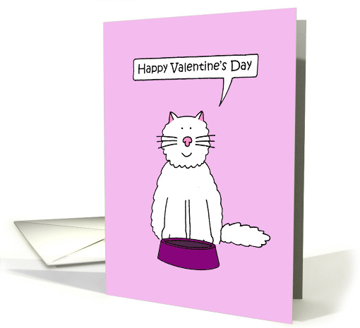 Happy Valentine's Day from the Cat card (1826314)