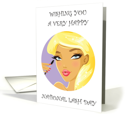 National Lash Day February 19th card (1826556)