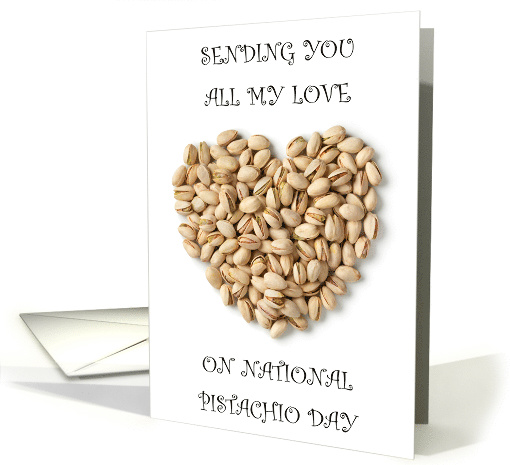 National Pistachio Day February 26th card (1828228)