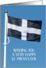 St.Piran’s Day Cornish Flag March 5th card