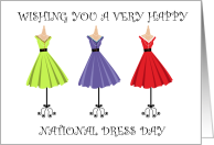 National Dress Day March 6th card