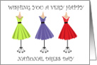 National Dress Day March 6th card