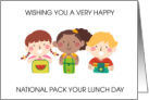 National Pack Your Lunch Day March 10th card