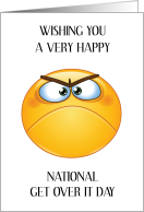 National Get Over it Day March 9th card