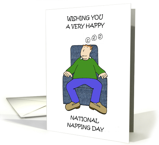 National Napping Day March 11th card (1831422)