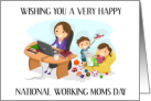 National Working Moms Day March 12th card